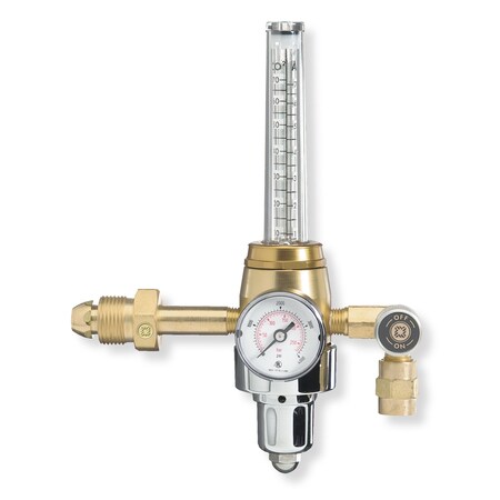 Western Enterprises Medium Duty Flowmeter Regulator, Argon CGA 580 Flowmeter Regulator RF-3-P